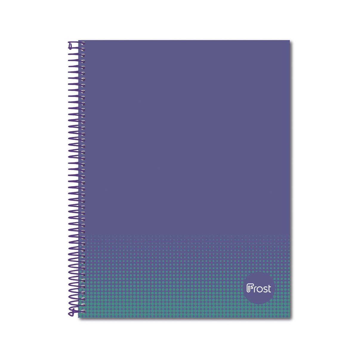 Imagen 0 de Cuaderno Espiral A4 Tapa Forrada 80H Frost Morado
