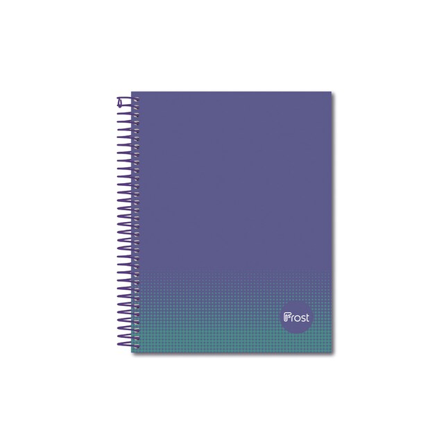 Imagen 0 de Cuaderno Espiral A5 Tapa Forrada 80H Frost Morado