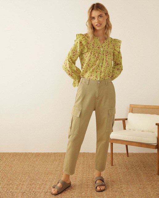 Pantalón cargo bolsillos · Southern Cotton · El Corte Inglés