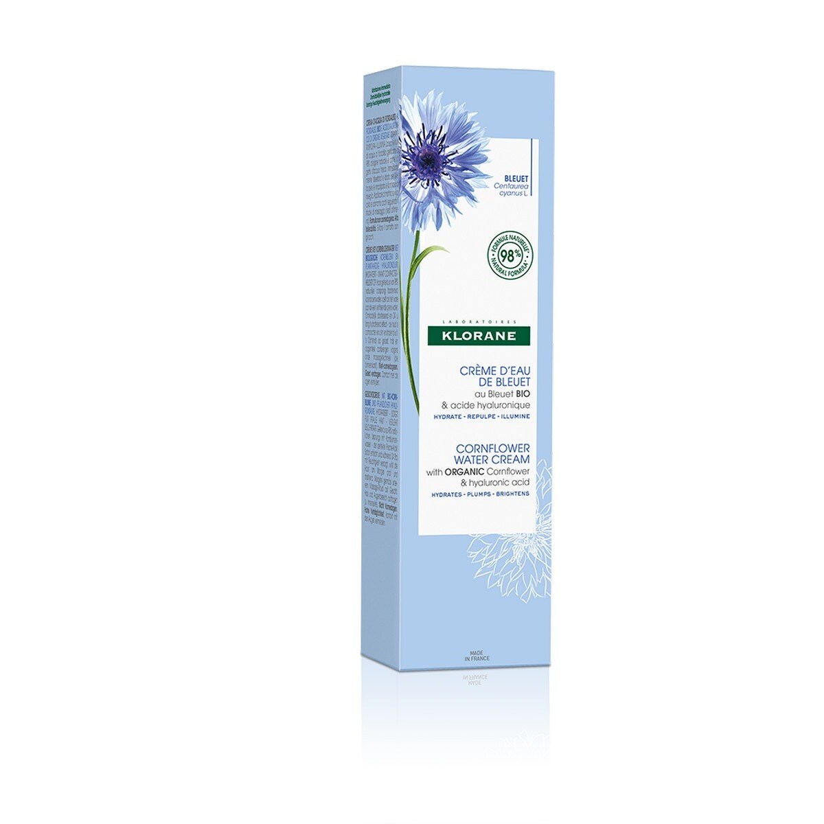 Creme De Água Ciano Com Ciano Bio  E Ácido Hialurónico 30ml Klorane 2