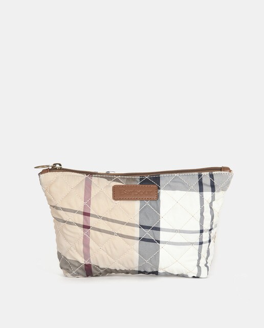 Neceser grande de mujer Barbour con estampado de cuadros · Barbour · El  Corte Inglés