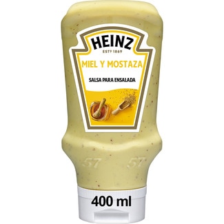 salsa Nordic miel y mostaza sin gluten envase 400 ml - Heinz