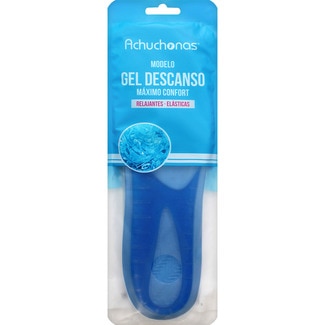 plantillas gel descanso talla 35-42 recortable bolsa 1 unidad - Achuchonas