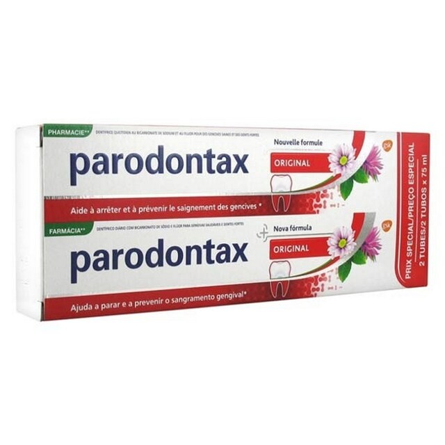 Imagem 0 de Duo Pasta Dentífrica Original -50% 2ª embalagem 2x75ml Parodontax