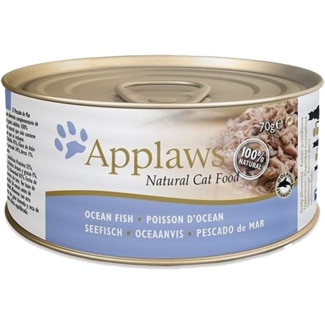 Comida Húmida para Gato de Peixe do Oceano lata 70 g - Applaws
