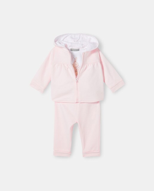 Conjunto de bebé niña felpa con capucha · Coconut El Corte Inglés · El  Corte Inglés