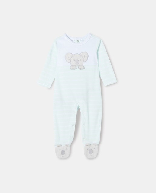 Pijama de bebé velour koala · Cotton Juice · El Corte Inglés