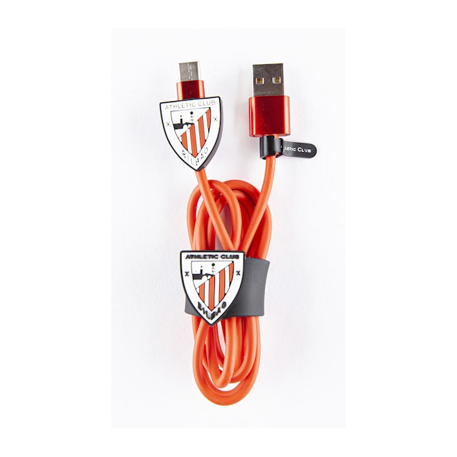 Imagen 0 de Set Cable Tipo C + Organizador + Protector Friendly License Escudo Athlétic de Bilbao