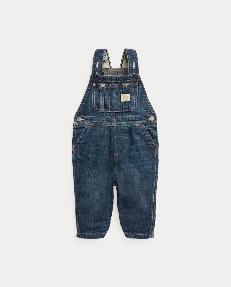 Peto vaquero de bebé niño en azul · Polo Ralph Lauren · El Corte Inglés