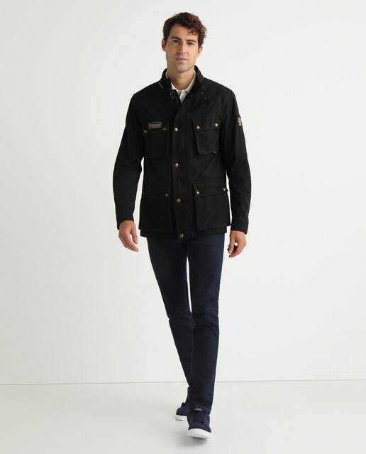 Chaqueta de hombre negra tres cuatros · Belstaff · El Corte Inglés