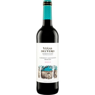 vino tinto cabernet sauvignon merlot DO Somontano botella 75 cl - Viñas Del Vero