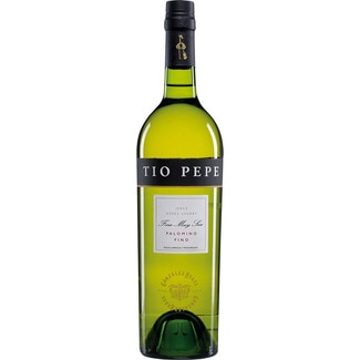 vino fino seco DO Jerez-Xérès-Sherry botella 75 cl - Tio Pepe