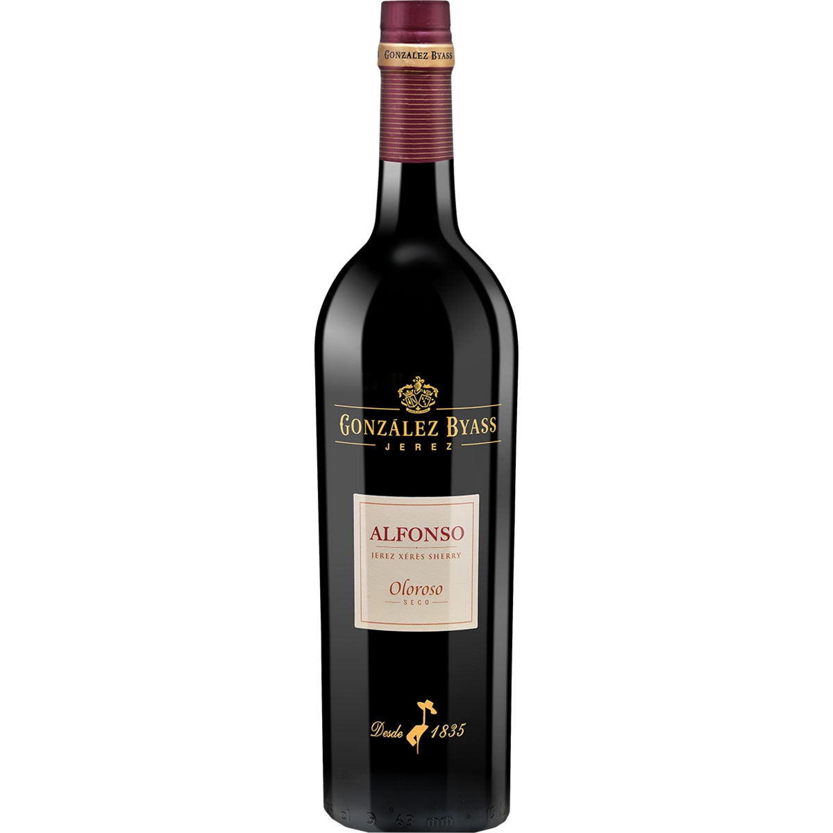 vino oloroso seco DO Jerez-Xérès-Sherry botella 75 cl