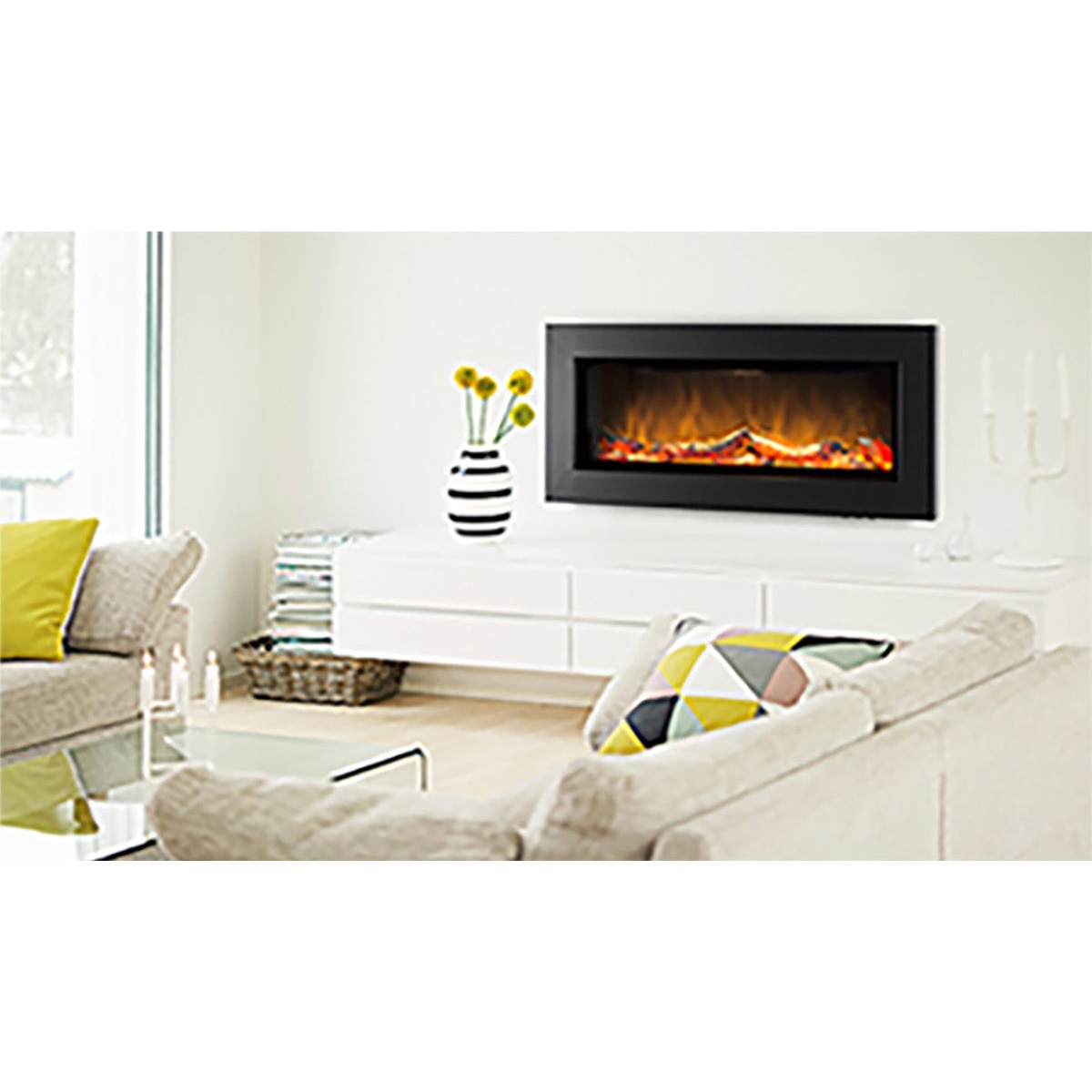 Simulador Eléctrico Pared SP16 Negro-4