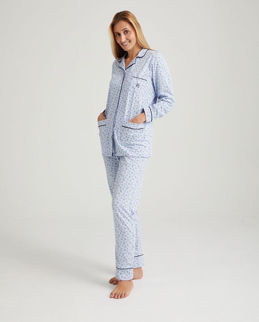 Pijama de mujer con pantalón largo y cuello camisero · Kiff-Kiff · El Corte  Inglés