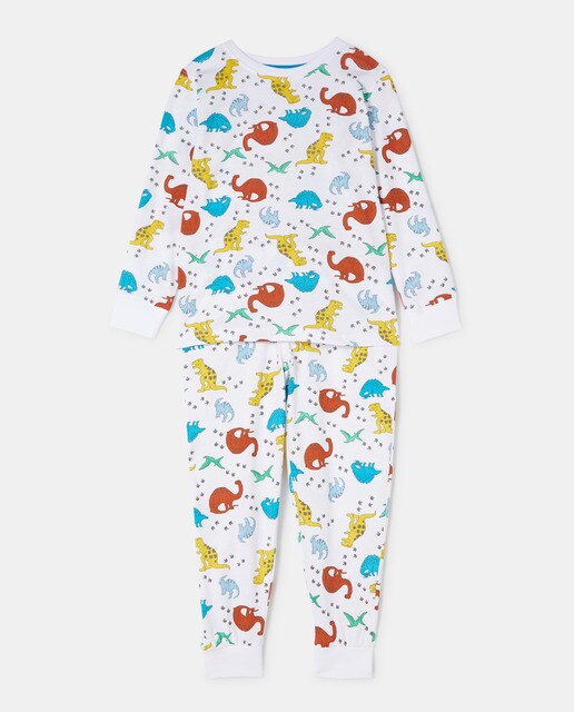 Pijama de niño estampado dinosaurios · Cotton Juice · El Corte Inglés