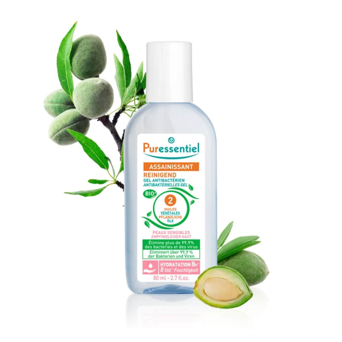 Gel Antibacteriano Peles Sensíveis 80ml Puressentiel 1