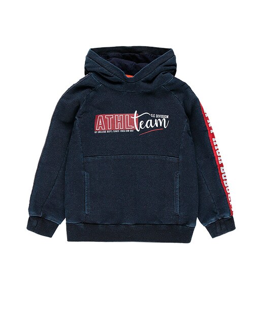Sudadera felpa denim \