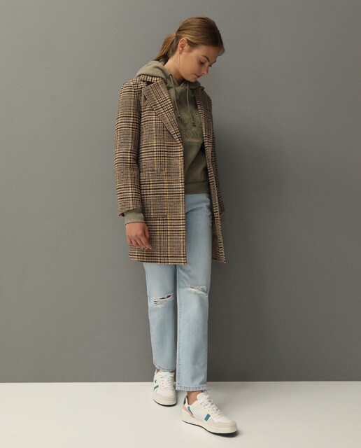 Pantalón vaquero boyfriend con rotos · Belle\u0026Rebel · El Corte Inglés