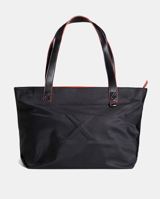 Bolso shopper Neon de nylon y material sintético en negro con vivos  tintados · Munich · El Corte Inglés