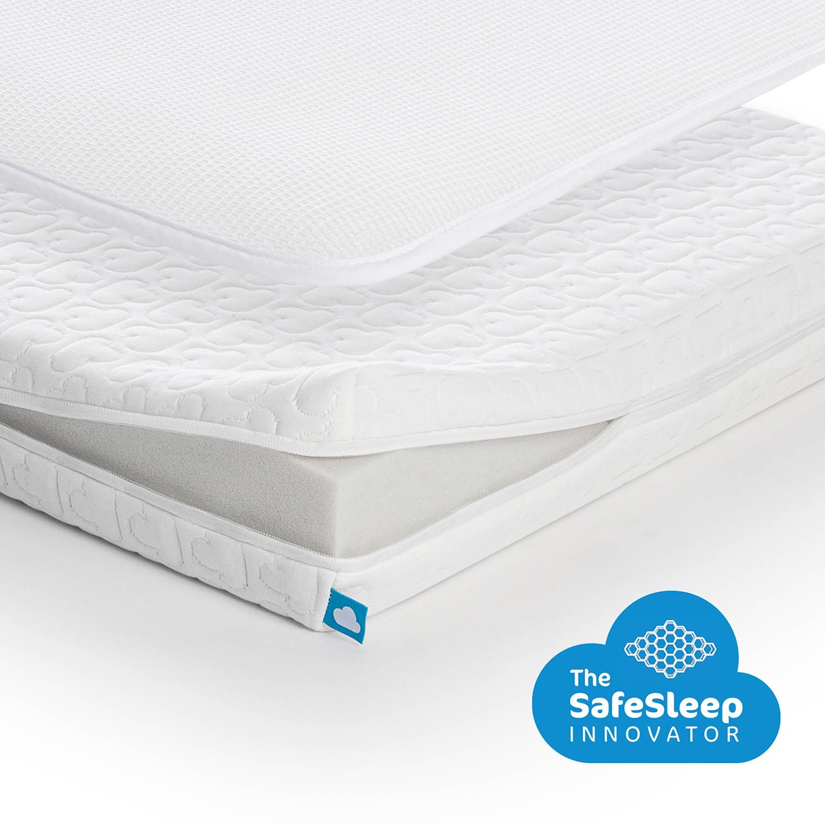 Colchão e Protetor de Colchão Safe Sleep Pack Essential (Disponível em Várias Medidas) - Branco Branco-4