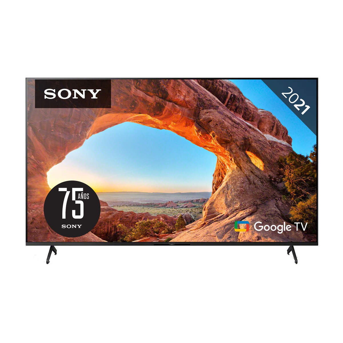 Sony - TV LED 215,90 Cm 85" KD-85X85J, Google TV, X1 4K HDR PROCESSOR, Triluminos PRO, XR 800 HZ
