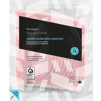jamón cocido extra selección en lonchas envase 350 g - El Corte Ingles Selection