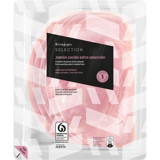 jamón cocido extra selección en lonchas extrafinas envase 150 g - El Corte Ingles Selection