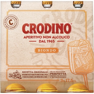 aperitivo sin alcohol pack 3 x 17,5 cl estuche 52,5 cl - Crodino