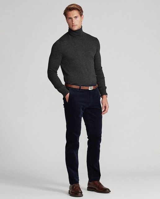 Pantalón de pana de hombre slim fit azul · Polo Ralph Lauren · El Corte  Inglés