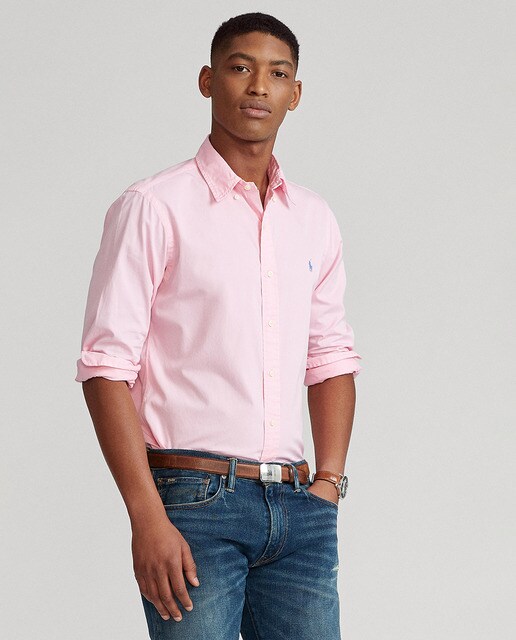 Camisa de hombre regular fit rosa · Polo Ralph Lauren · El Corte Inglés