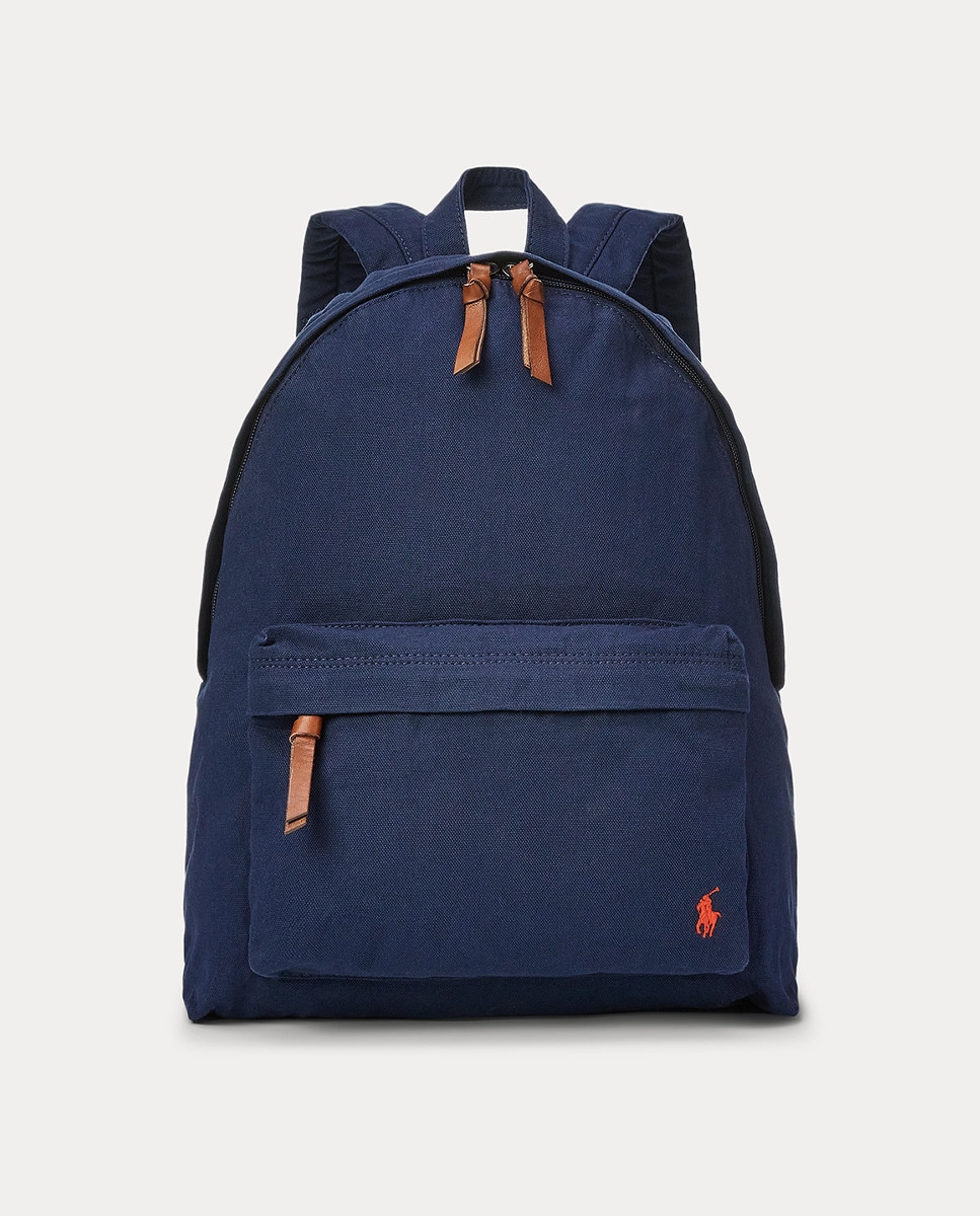 Imagem 0 de Mochila de algodão azul-marinho