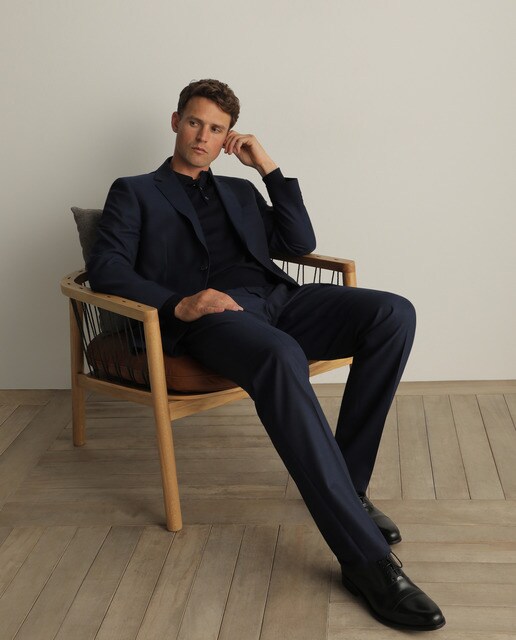 Traje de hombre classic de rayas azul lavable en lavadora · Dustin · El  Corte Inglés