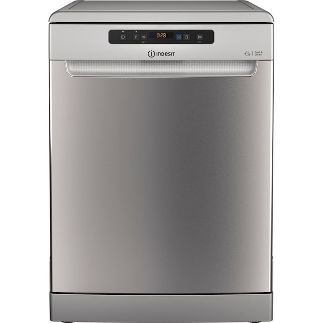 Imagem 0 de Máquina de Lavar Loiça Indesit DFO 3T133 A F X de 14 Talheres, 3ª Bandeja e de 60 cm - Inox