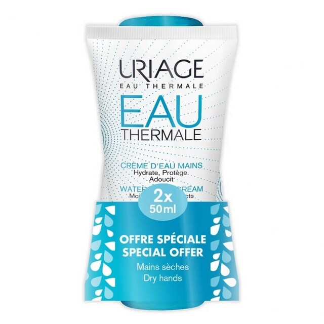 Imagem 0 de Duo Creme de Mãos Eua Thermale -50% na 2ª Embalagem 2x50ml Uriage
