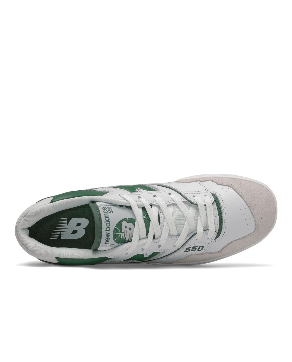 Sapatilhas casual unissexo 550 New Balance Branco / Verde-3