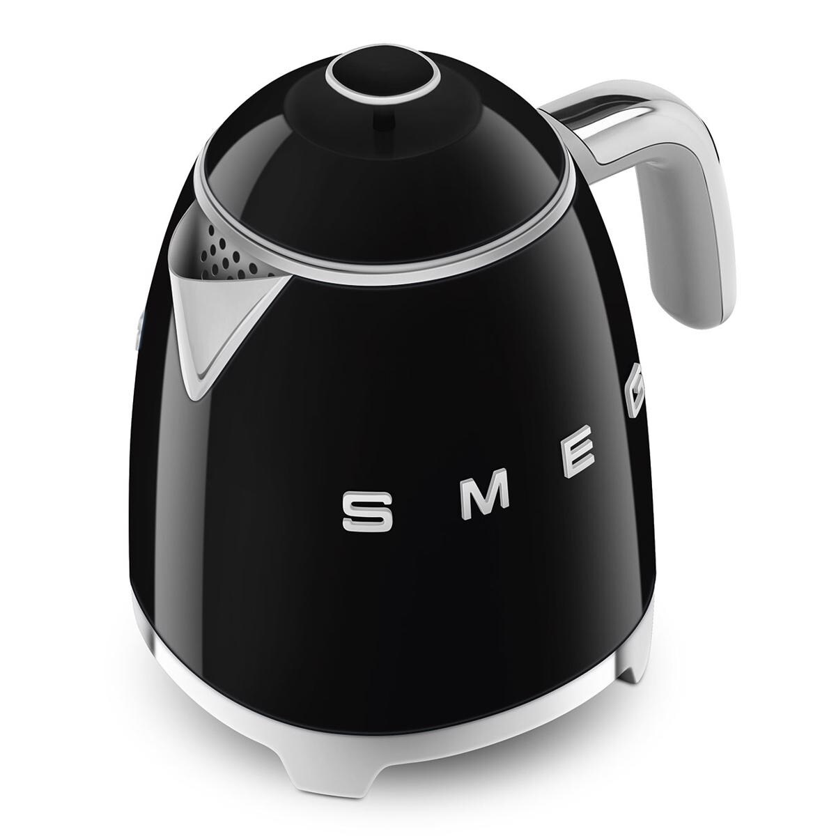 Jarro Elétrico Mini Smeg Anni 50 de 1400 W e de 0,8 Litros Preto-5