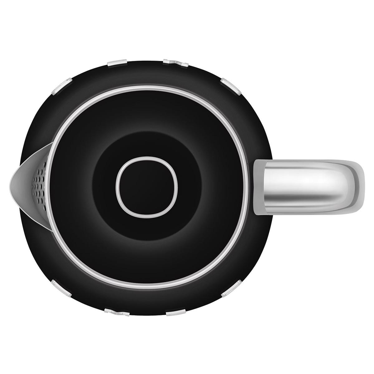 Jarro Elétrico Mini Smeg Anni 50 de 1400 W e de 0,8 Litros Preto-4