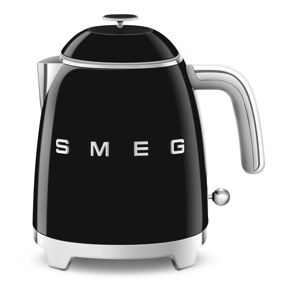 Jarro Elétrico Mini Smeg Anni 50 de 1400 W e de 0,8 Litros Preto-1
