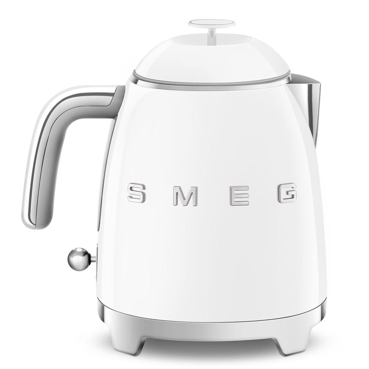 Jarro Elétrico Mini Smeg Anni 50 de 1400 W e de 0,8 Litros Branco-7