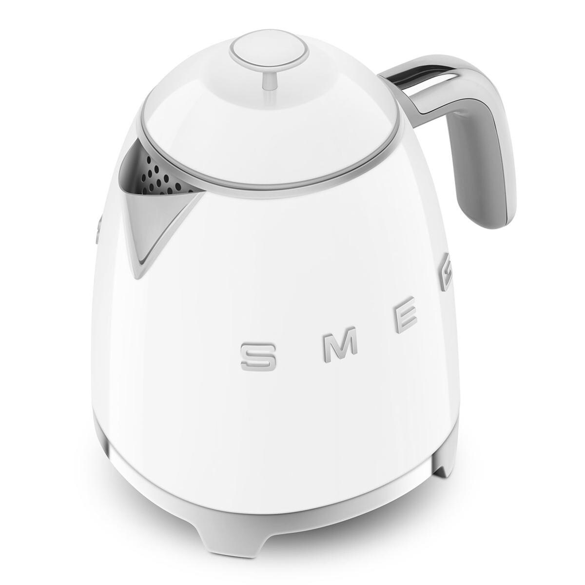 Jarro Elétrico Mini Smeg Anni 50 de 1400 W e de 0,8 Litros Branco-5