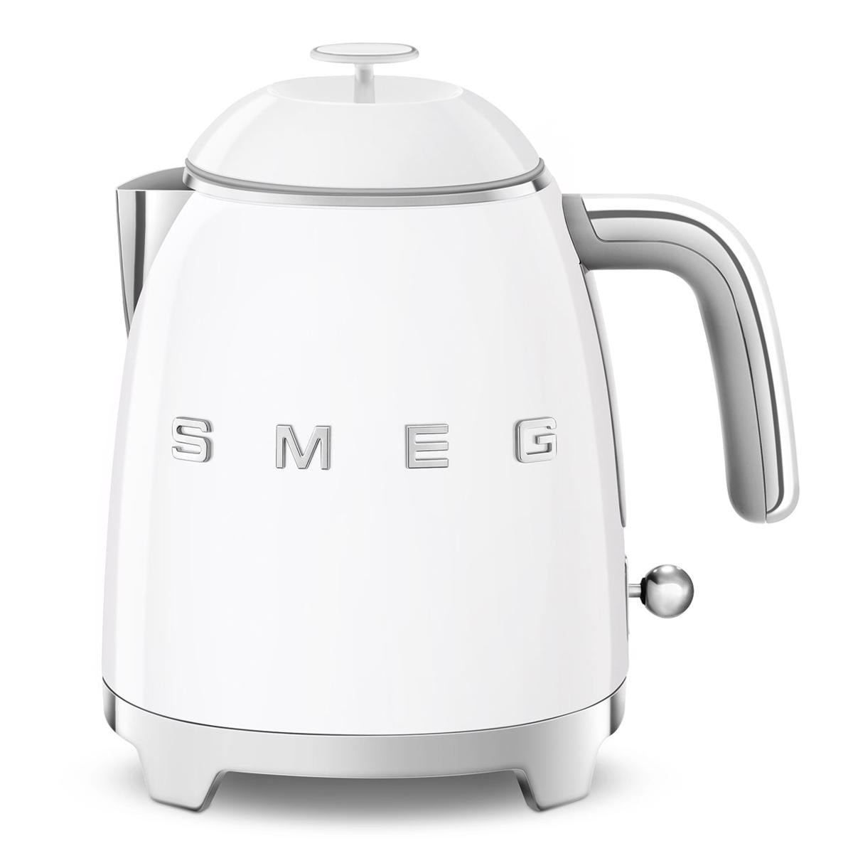Jarro Elétrico Mini Smeg Anni 50 de 1400 W e de 0,8 Litros Branco-1