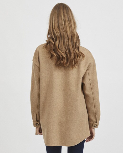 Chaqueta de mujer de paño con botones · Vila · El Corte Inglés