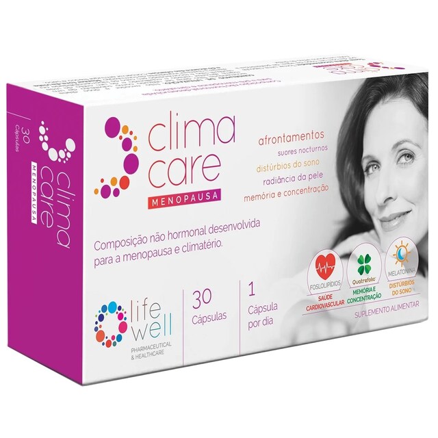 Imagem 0 de Suplemento Alimentar Climacare Menopausa 30Cápsulas LifeWell