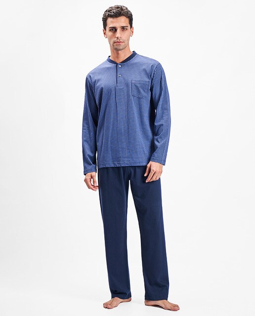 Pijama de punto largo de hombre multicolor · Prodigy · El Corte Inglés