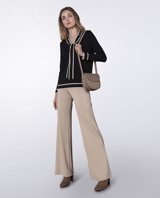 Pantalón de mujer liso y acampanado · Naulover · El Corte Inglés