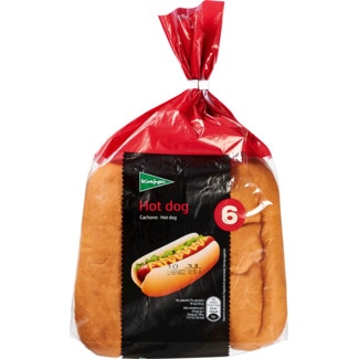 Pão Hot Dog 6 Unidades embalagem 330 g - El Corte Inglés