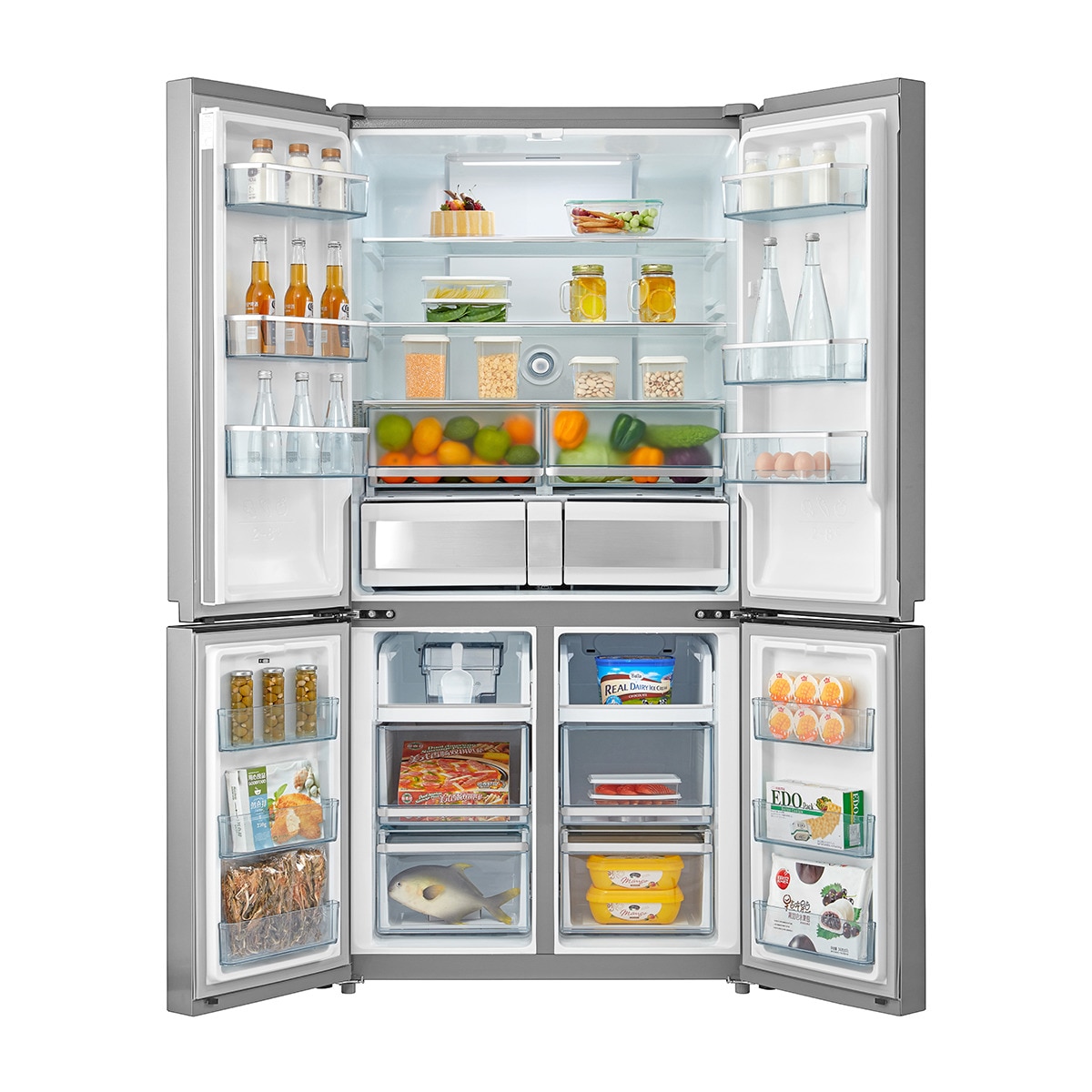 Comprar Frigorífico americano Midea 4 puertas MDRF861FGE02 · Hipercor Comprar Frigorífico americano Midea 4 puertas MDRF861FGE02 · Hipercor