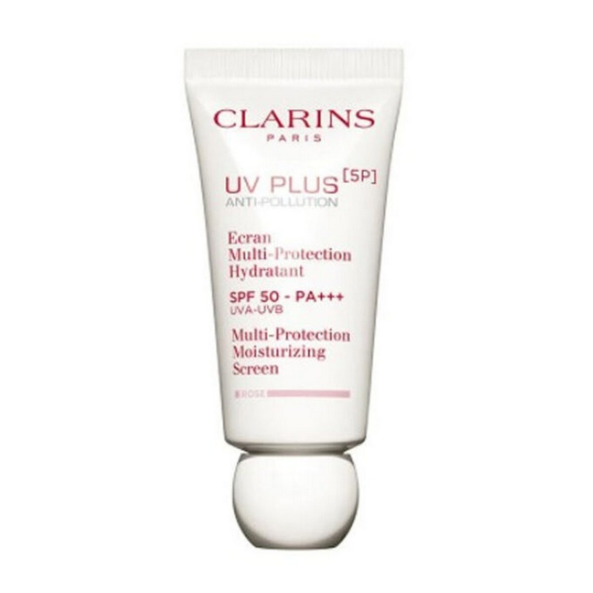 Creme Multi-Proteção Hidratante UV PLUS [5P] Anti-Pollution SPF50 - PA+++ 30ml Clarins Rose-1