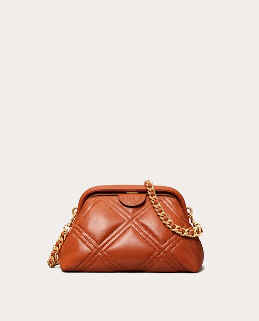 Bolso de mano Fleming Small Frame Clutch de piel · Tory Burch · El Corte  Inglés